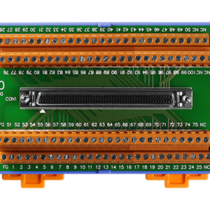 DN-100 100-pin SCSI II Female Terminal Board (Pitch= 3.81 mm) (RoHS)