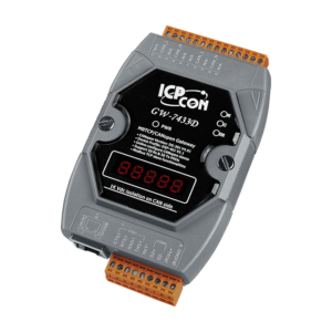 GW-7433D Modbus TCP server/RTU slave to CANopen Master Gateway