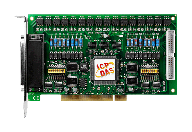PCI-P16POR16U Universal PCI with 16-ch Isolated DI & 16-ch PhotoMOS Relay Output Board