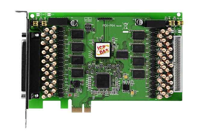 PEX-P64 PCI Express, 64-ch Isolated DI Board