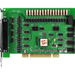 PISO-730U Universal PCI, 32-ch Isolated Digital I/O & 32-ch TTL Digital I/O Board (Current Sinking, NPN)