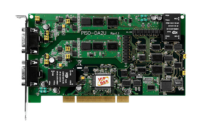 PISO-DA2U Universal PCI, 2-ch Isolated AO Board