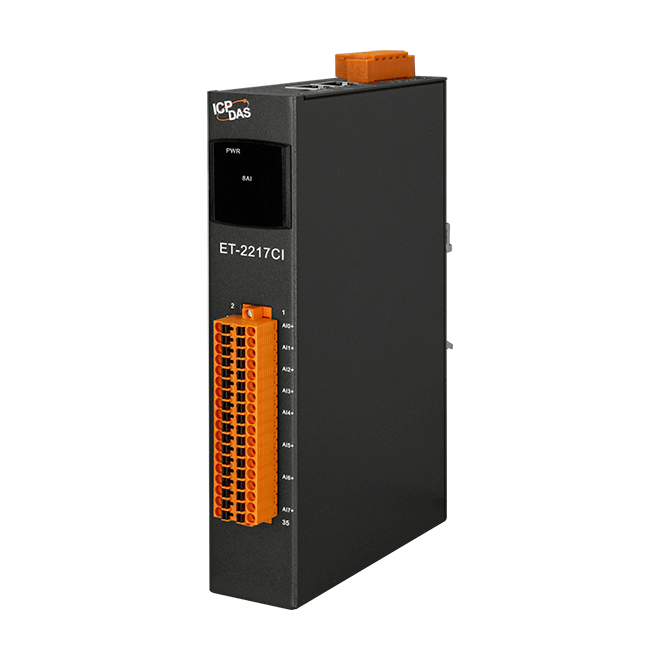 ET-2217CI Ethernet I/O Module with 8-ch Analog Inputs