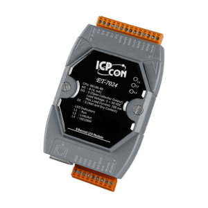 ET-7024 Ethernet I/O Module with 4-ch AO, 5-ch DI & 5-ch DO