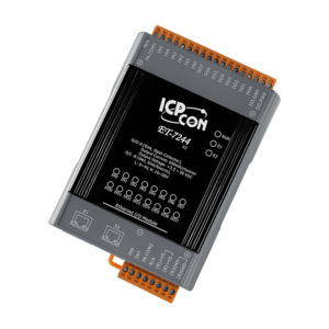 ET-7244 Ethernet I/O Module with 2-port Ethernet Switch, 8-ch DI and 8-ch DO
