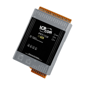 PET-7228 PoE Ethernet I/O Module with 2-port Ethernet Switch and 8-ch AO