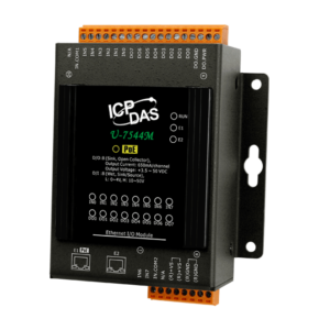 U-7544M OPC UA I/O Module with 8-channels DI, 8-channels DO and 2-port Ethernet Switch