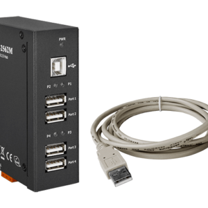 USB-2562M 4-port Industrial USB 2.0 Hub (with metal casing)