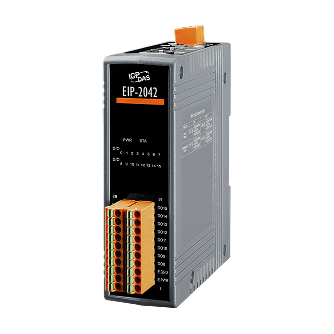 EIP-2042 EtherNet/IP Module with Isolated 16-ch DO