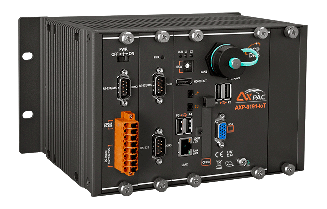 AXP-9191-IoT 1-slot Metal Standard PAC with E3950 CPU and Win10 IoT