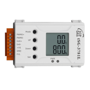 tSG-3781L 1-channel 4 ~ 20 mA Current Input / PWM Output Signal Conditioner (setting buttons are located at the left side)