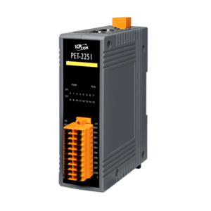 PET-2251 PoE Ethernet I/O Module with 16-ch DI
