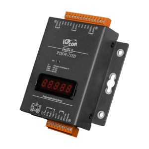 PDSM-755D Programmable (1x RS-232 and 4x RS-485) Serial-to-Ethernet Device Server with LED Display (Metal Case)