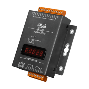 PDSM-782D Programmable (7x RS-232 and 1x RS-485) Serial-to-Ethernet Device Server with LED Display (Metal Case)
