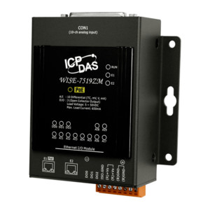 WISE-7519ZM/S Intelligent MQTT I/O Module with 10-ch AI, 3-ch DO and 2-port Ethernet Switch