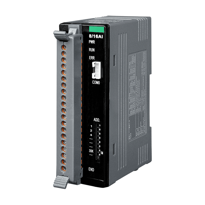 FR-2017iT FRnet I/O Module with 8/16-channel Isolated AI with High Voltage Protection & Isolated Communication Line