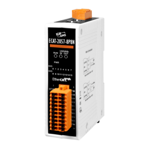 ECAT-2057-8P8N EtherCAT Slave I/O Module with Isolated 8-ch PNP-type & 8-ch NPN-type DO