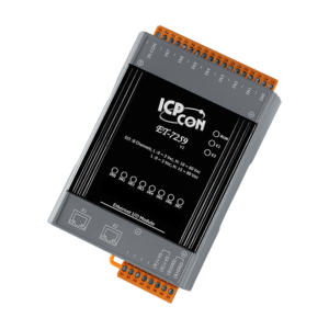 ET-7259 Ethernet I/O Module with 2-port Ethernet Switch and 8-ch AC/DC DI
