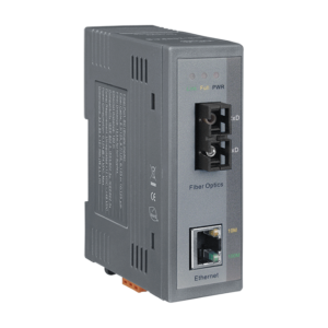 NS-200AFCS-T Industrial 10/100 Base-TX to 100 Base-FX Media Converter (Single mode, SC connector)