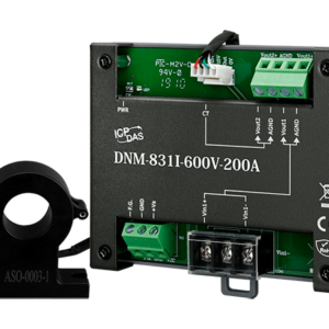 DNM-831I-600V-200A 1-ch Voltage Attenuator (600V) & 1-ch Current Transformer (200A) (Metal)