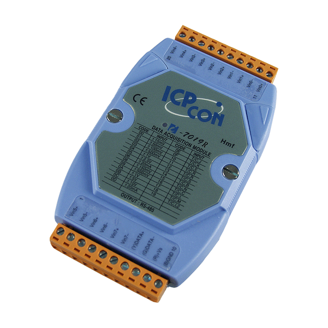 I-7019R 8-ch Universal AI Module with High Voltage Protection