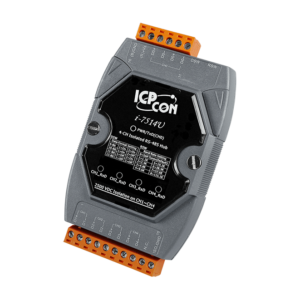 I-7514U-G Isolated 4-channel RS-485 Repeater/Hub/Splitter