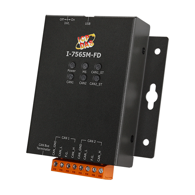 I-7565M-FD USB to 2-port CAN/CAN FD Bus Converter