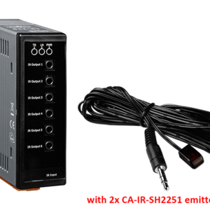 IR-210 Universal IR Learning Module (6x IR outputs, 224x IR cmds) (RS-232, RS-485) (RoHS) inlcudes 2x CA-IR-SH2251 emitter cables