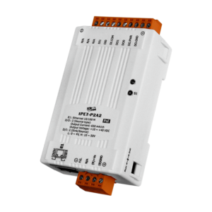tPET-P2A2 Tiny PoE Ethernet Module with 2-ch DI and 2-ch (Source-type, PNP) DO