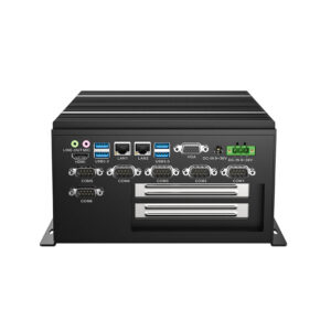 MBC-7111-8565U Industrial fanless embedded PC with Intel® Core™ i7-8565U, 6*COM (4x RS-232/485) with Isolation, 1*PCI & 1*PCIe x4