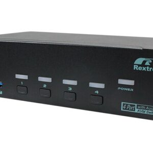 PAAG-E3124B 4 Ports 8K Dual Monitor DisplayPort 1.4 KVM Switch With USB 3.2 Gen 1 & Hotkey Control