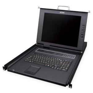 IKVM-210-16M 17" 16-Port Combo VGA LCD IP KVM Switch