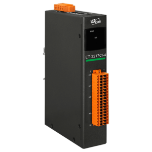 ET-2217CI-4 Ethernet I/O Module with 2-port Ethernet Switch, 4-ch AI with channel-to-channel isolation