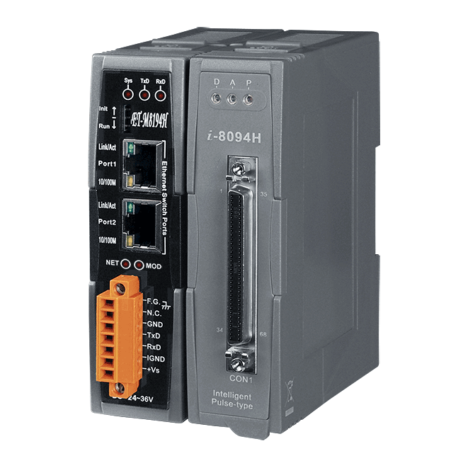 ET-M8194H Ethernet Remote Unit with High-speed 4-axis Motion Control Module