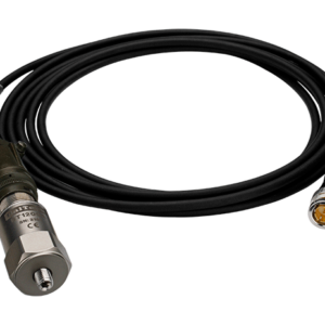 iSN-701-F15-L030 1-axis accelerometer, range 80g, sensitivity 100mV/g, frequency up to 15 kHz, includes 3M cable