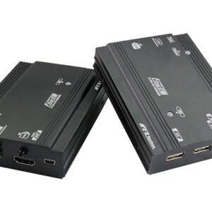 FXA1MU-M56 True 4K HDMI 2.0 Fiber KVM Extender with USB, 10G SFP Module, 300M (Multi-Mode)
