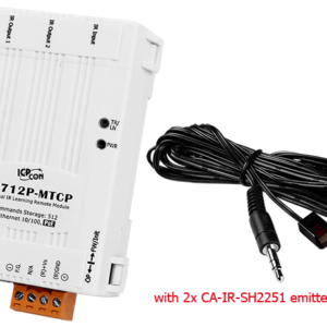IR-712P-MTCP Universal PoE infrared learning module (2x infrared output, 512x infrared command)