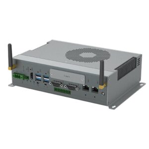 KMDA-7611-S001-G6 Fanless Box PC, Intel Alderlake G6900 CPU with 8G DDR5, 2*LAN, 4*USB3.2, 2*USB2.0, 4*COM, 1*VGA & 1*HDMI