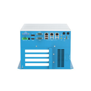 MIC-8022-i3 Modular Industrial Computer with 10th/11th Gen Intel® Core™ i3 processor, 3x LAN, 2x COM (1xRS-232/485), 6x USB, 2x PCI, 1x PCIe X16 1x PCIe X4, 1x DP, 1x VGA & 1x HDMI
