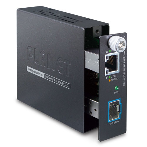 XST-705A 10G/5G/2.5G/1G/100M Copper to 10GBASE-X SFP+ Smart Media Converter (for use with MC-1610MR / MC-1610MR48 only)