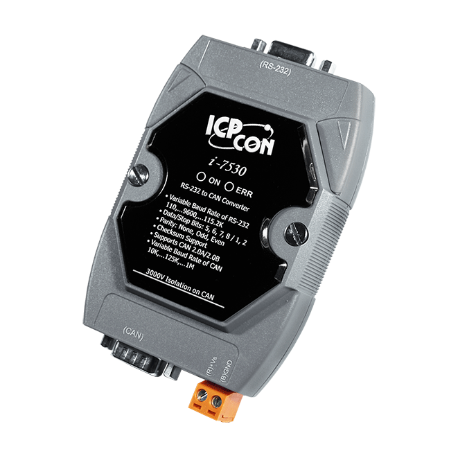 I-7530-G Intelligent RS-232 to CAN converter