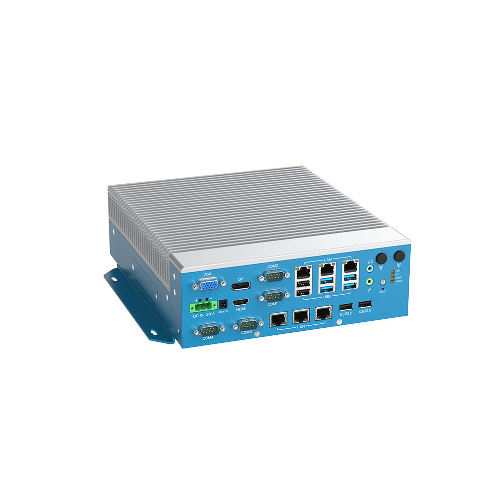 MIC-8400-i7 Modular Industrial Computer with 10th Gen Intel® Core™ i7 processor, 6x LAN, 4x COM(3x RS-232), 8x USB, 1x DP, 1x VGA & 1x HDMI