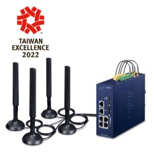 ICG-2515-NR Industrial 5G NR Cellular Gateway with 5-Port 10/100/1000T