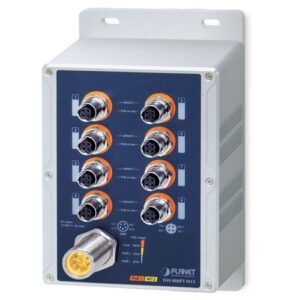 ISW-808PT-M12 Industrial IP67 8-Port 10/100TX M12 802.3at PoE+ Switch