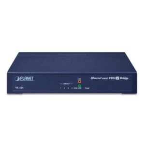 VC-234 Ethernet over VDSL2 Bridge (4*RJ45, 1*VDSL2/RJ11, 1*Phone-30a)