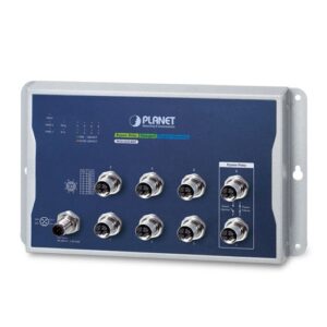 WGS-5225-8MT Industrial L2+ 8-Port 10/100/1000T M12 Wall-mount Managed Switch
