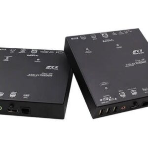 EGBMU-M3210 True 4K HDBaseT 3.0 HDMI KVM Extender over CAT.x with Local Out, Audio, Serial, USB & 90M (PoH)