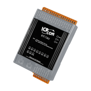ET-7261 Ethernet I/O Module with 2-port Ethernet Switch & 11-ch Power Relay