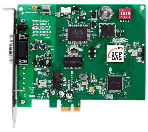 PEX-CPM100-D 1 Port Intelligent CANopen Master PCI Express Board (9-Pin D-sub Connector)