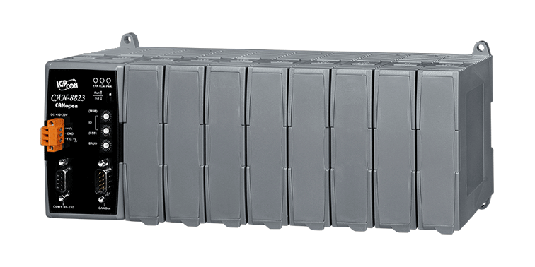 CAN-8823-G CANopen Remote I/O Unit with 8 I/O Slots